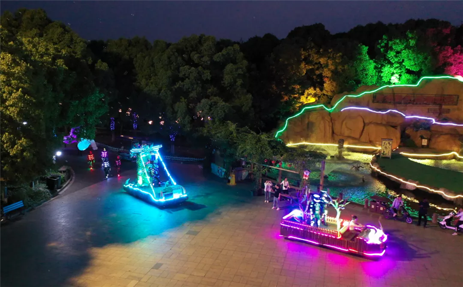 这个夏天,想和你夜游动物园