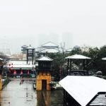 最寒冷的冬天又何妨 淹城员工通宵扫雪除冰保证游客游玩