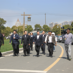 春风四月，丁纯市长一行到访春秋淹城旅游区​