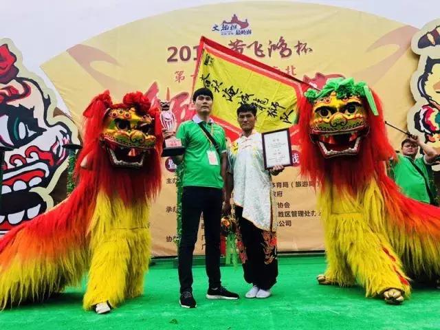 春秋淹城龙狮队,个个都是狠角色~很厉害的角色啊!