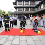 春秋淹城旅游区举办首届消防运动会