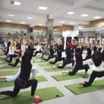 瑜悦身心 伽倍美丽 ——春秋淹城旅游区妇联举行瑜伽体验活动