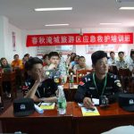 春秋淹城旅游区开展应急救护培训 为游客安全保驾护航