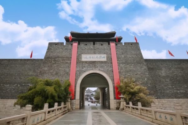 常州巨幅春联揭晓 春秋淹城邀请在外家乡人“云赏联”