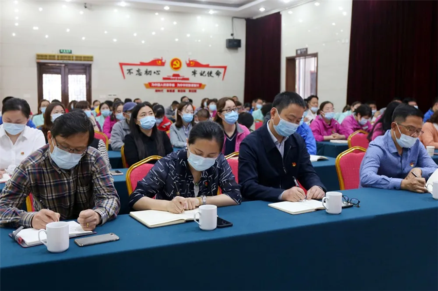 铭记党的历史 传承红色基因 ——春秋淹城旅游区开展党史学习教育专题宣讲