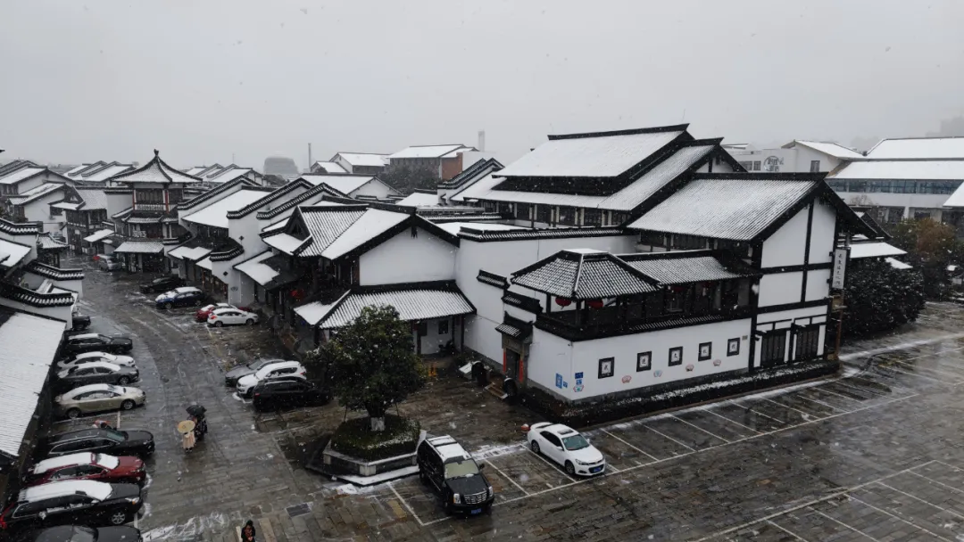 来武进区文化馆，邂逅雪中的最美文化空间