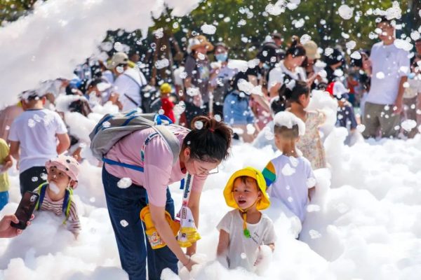 暑期打卡淹城野生动物世界,解锁花式“亲”水玩法