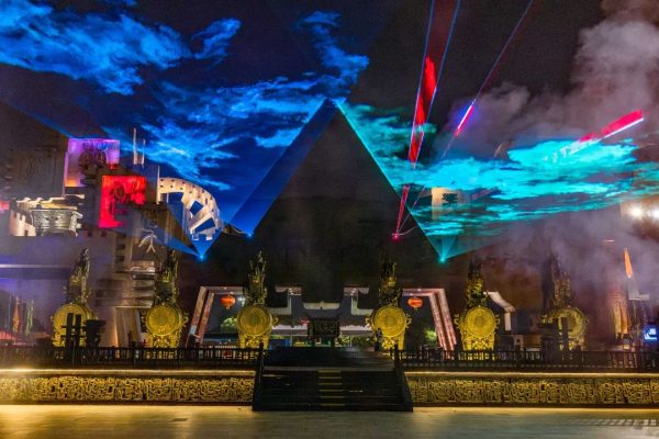 古韵新淹城,光影秀春秋丨灯光+演艺点亮一座不夜之城